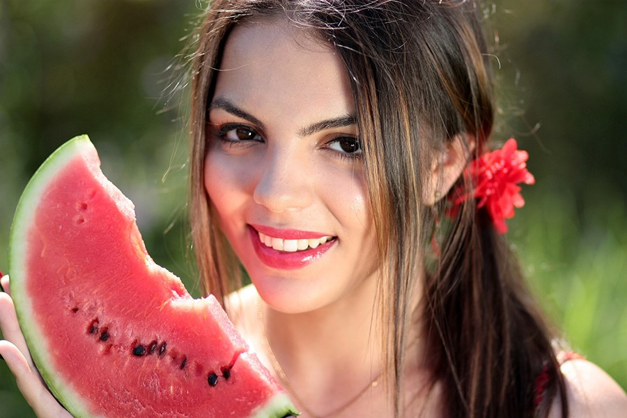mangiare frutta