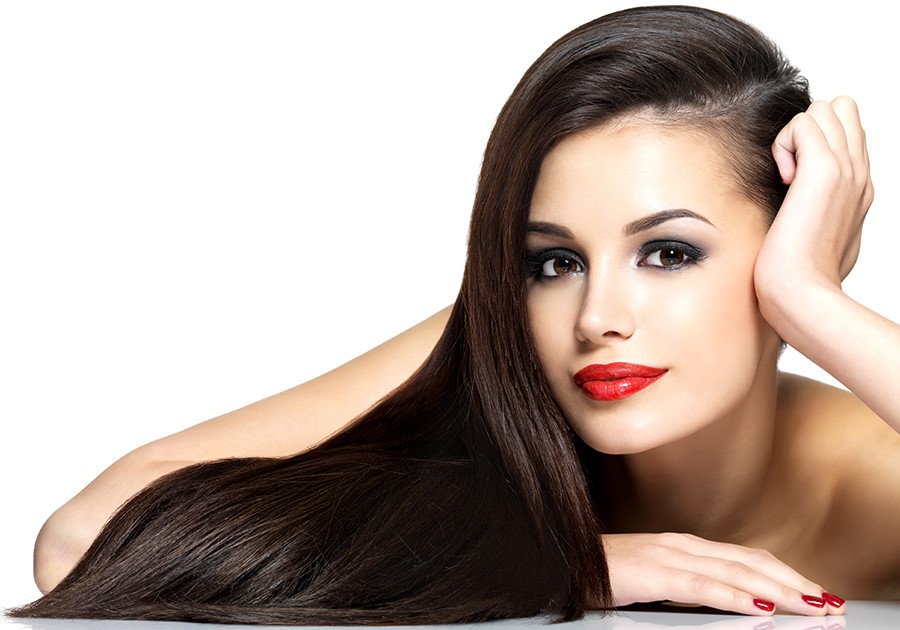 viso donna mora rossetto